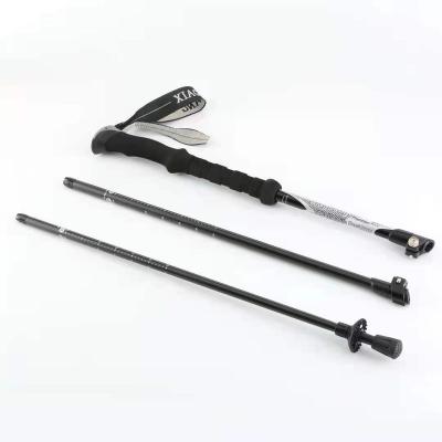 China Factory Supply Adjustable and Retractable High Quality Multifunctional Carbon Fiber Custom Trekking Pole for sale