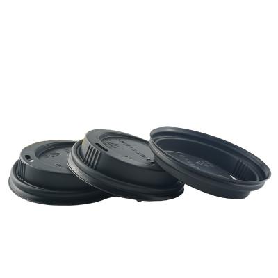 China Non Spill Eco-Friendly Biodegradable Plastic Cost Price Customization Coffee Cup Lid for sale