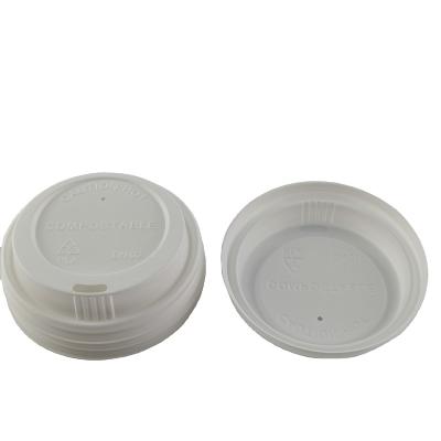 China Non Spill Cheap Price Factory Supplier Top Quality Biodegradable Coffee Cup Lid for sale