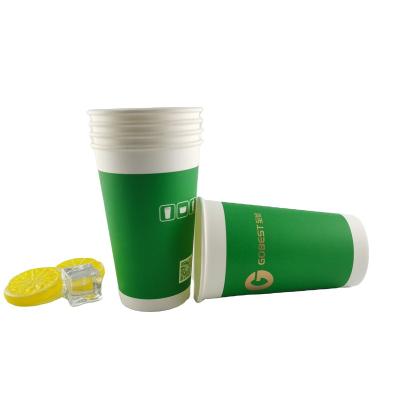 China Factory price direct sale eco friendly biodegradable printed paper cups for sale