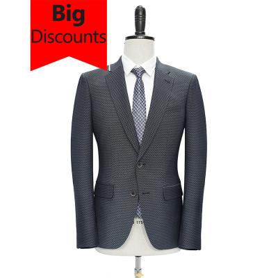 China New Arrival Men Anti-Wrinkle Suits Italian Plus Size Coats Jackets Men Slim Fit Suits Single Breasted Party Office Wedding Blazers For Man for sale