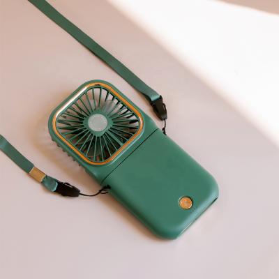 China Three-in-one Mini Fan New Three-in-one Handy Portable 3000mAh Mini USB Fan with Power Bank, Mobile Stand for sale