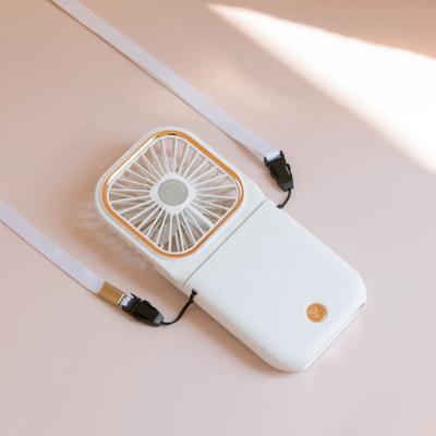 China Three-in-one Mini Fan New Design 3000mAh Handy Portable Small Mini USB Price with Power Bank,Mobile Stand for sale