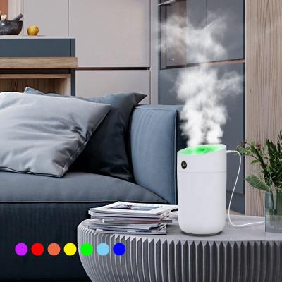 China Mini Small Personal Desk USB Large Capacity 3000mL Water Capacity 3000mL Portable Atomization Air Home Room Ultrasonic Humidifier For Small Bedroom for sale