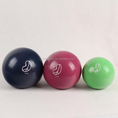 China Environmental eco-friendly PVC& sand 15.5cm pvc 6lbs slam wall ball weight sand filled ball for sale