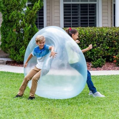 China Outdoor Party Kids Soft Air Bubble Ball Explosion Balloon Toy Fun Party Game Summer Water Filled Gift For Kids Birthday Gifts for sale