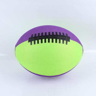 China Toy Wholesale Fantasy Eco American Football Equipment Canvas Cover Inflatable Balls for sale