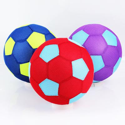 China Volleyball Net Cloth Covered Inflatable Soft Ball Beach Toy 9 Inches for sale