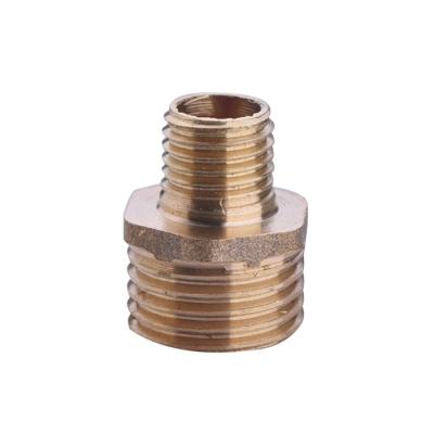 China Factory YSHUN Male Brass Copper Nipple Unions Pneumatic Fitting for sale