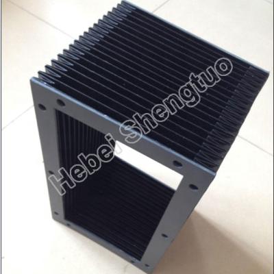 China CNC Machine / Travel Power Tools Bellows Cover Black Accordion Cover for sale