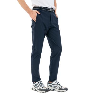 China Breathable Mens Walking Suits Slim Fit Elastic Jogging Waterproof Outdoor Pants With Pockets Fitness Running Pants for sale