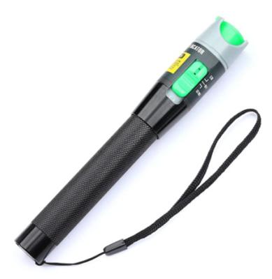 China Metal Pen Shap Visual Fault Locator 20mW 20KM with Universal 2.5mm Adapter, VFL Red Light Pen for Network Cable Test, Fiber Optic Sour for sale