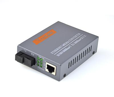 China Metal Netlink HTB-GS-03AB Media Converter Single Fiber 1000M Speed ​​3KM/20KM 1Pair for sale