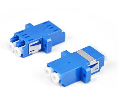 China LC/UPC Duplex To LC/UPC Fiber Optic Singlemode Duplex Adapter Fiber Coupler for sale