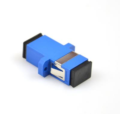 China SC/UPC Simplex To SC/UPC Singlemode Simplex Fiber Optic Adapter Fiber Coupler for sale