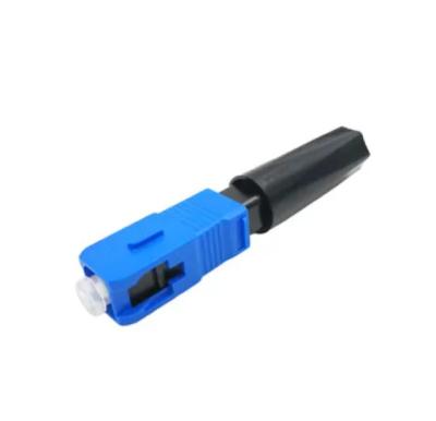 China FTTX SC/UPC SM fiber optic fast connector, 50mm fast fiber optic connectors, SC/UPC fiber optic fast connector for sale