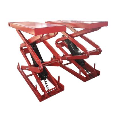 China CE Certified Recessed Under Floor Scissor Lift 3000kg for sale