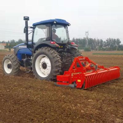 China Farms Tractor Driven Skid Steer Power Rake 1BQ-2.0 (A4) 3 point power rake for horrible soil for sale