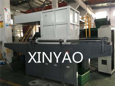 China Plastic Shredder Machine / Single Shaft Shredder for Hard Plastic , PE PVC pipes for sale