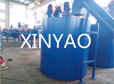 China Plastic PET Bottle Recycling Machine Plant  Water cooling tank Double station for sale