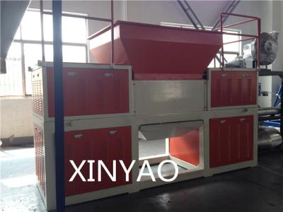 China PLC Ontvezelmachine van de Controle de Plastic Dubbele Schacht 380V 50HZ skd-11 Bladenvd Reeksen Te koop