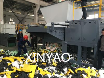 中国 255mm PLC制御600KG/Hペット プラスチックびんのシュレッダー 販売のため