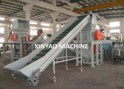 China Plastic PET Bottle Recycling Machine Plant  Water cooling tank Double station for sale