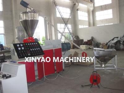 China SBG250 PVC, UPVC Double Wall Corrugated Pipe Machine with Conical twin screw for sale