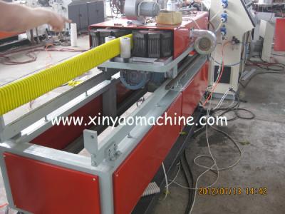 China HDPE Plastic Corrugated Pipe Extrusion Line, Flat Pipe Making Machine for sale