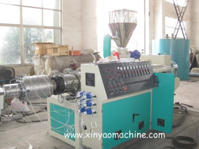 China Electric PVC Pipe Extrusion Machine With DTC Spiral feeding machine for sale