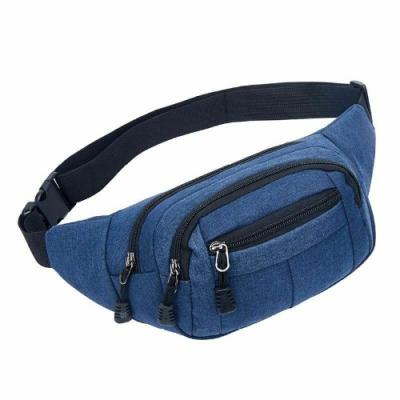 China None Fashion Men Women Casual Travel Unisex Bum Bag Fanny Waist Pack Zippered Outdoor Sports Shoulder Bag Cell Phone Trunk Hip Pack for sale