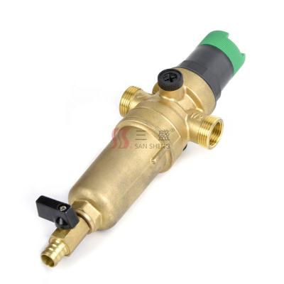 China Household Pressure Gauge , Water Pre Filter System 3/4