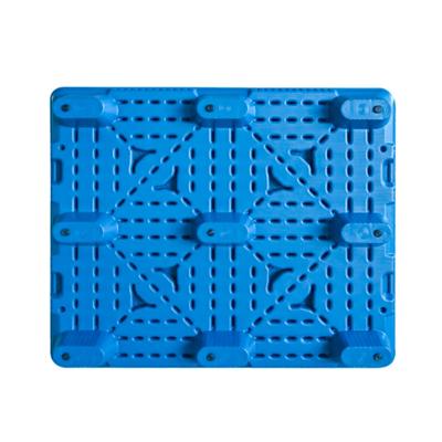 China 1300x1100x150 Single Faced Blow Molding Light Load Logistics Plastic Pallets For Warehouse Use for sale