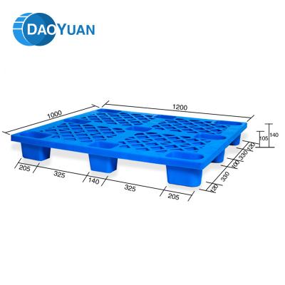 China Factory Supply Industrial Manufacturer Single Faced Single Faced Plastic Pallet for sale