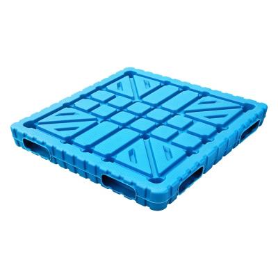 China Wholesale Double Faced Pallets 1200*1200 Daoyuan Hygienic Heavy Duty Euro HDPE Plastic Double-faced Pallets for sale