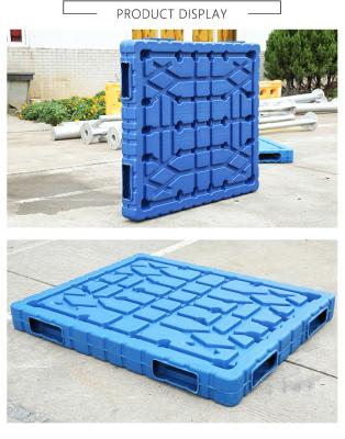 China Double Faced Euro Size Double Sided HDPE Stacking Durable Plastic Pallet Suppliers for sale