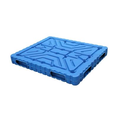 China Double Faced HDPE Wholesale Plastic Storage Warehouse Double Side Blowing Pallet Heavy Duty for sale