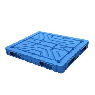 China Double Faced Heavy Duty Recycled HDPE Industrial Stretching Euro Plastic Pallet For Sale for sale