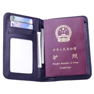 China Travel NATIONAL Luxury Wallet PU Leather Travel Passport Holder for sale