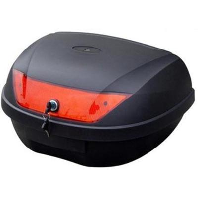 China Waterproof ABS/PP Motorcycle Black Saddlebag Back Box For Sale for sale