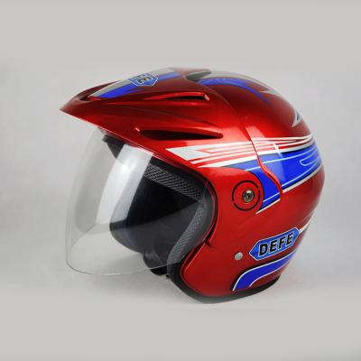 China Protection for 2020 New Electric Car Scooter Head Helmet Half Cover High Quality Lens UV Helmet for sale