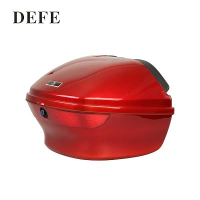 China ABS 26l Motorcycle Storage PP Rear Tail Box Good Quality Red ABS/PP Material for sale