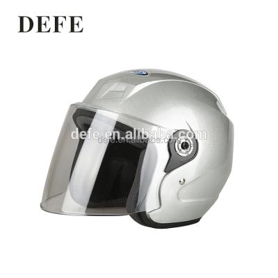 China Main Custom Made ABS Material Face Sliver Motorcycle Half Helmet Pad for sale