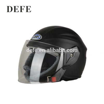 China Protection For Black Head Racing Half Casco Popular Flip Up Sun Visor Motorcycle Helmets for sale