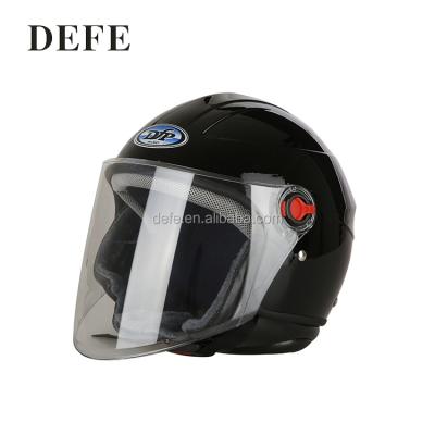 China Black Head Defe Motorcycle Accessories Half Face Helmets Protection for sale