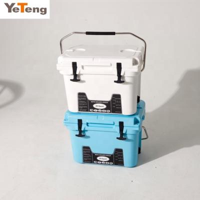 China Aluminum Outdoor Camping Rotomolded Ice Box Cooler Cooler for sale