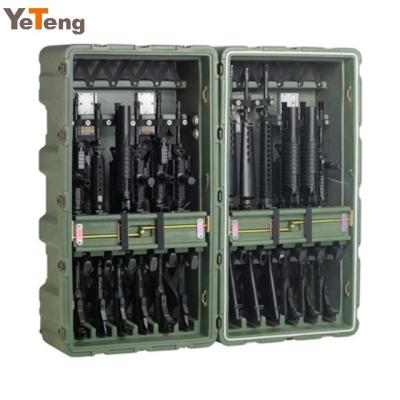 China Large high quality hard plastic waterproof military storage transport equipment case aluminum crate for sale