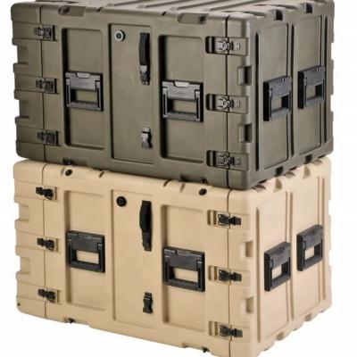 China Aluminum Customized Hard Plastic Waterproof Military Equipment Flight Case for sale