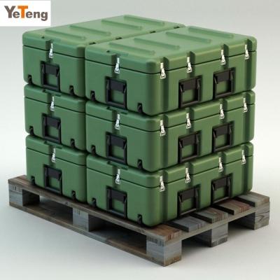 China Impact Resistance Hard Storage Aluminum Plastic Military Tool Case for sale