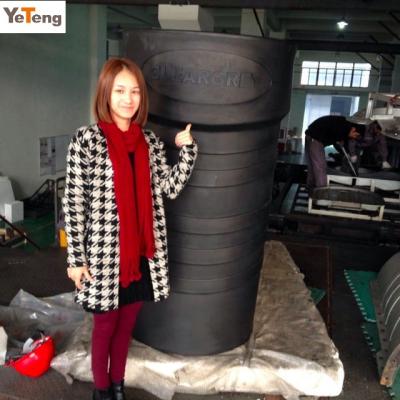 China Professional Aluminum Rotation Mount Customize Aluminum Roto Mold Septic Tank Mold for sale